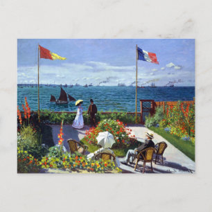 Carte Postale Jardin à Sainte-Adresse
