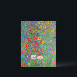 Carte Postale Jardin agricole de Gustav Klimt avec tournesols<br><div class="desc">Jardin agricole de Gustav Klimt avec carte postale Sunflower.</div>