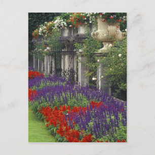 Carte Postale Jardin au Palais Mirabell, Salzbourg, Autriche