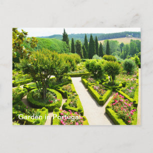 Carte Postale Jardin au Portugal
