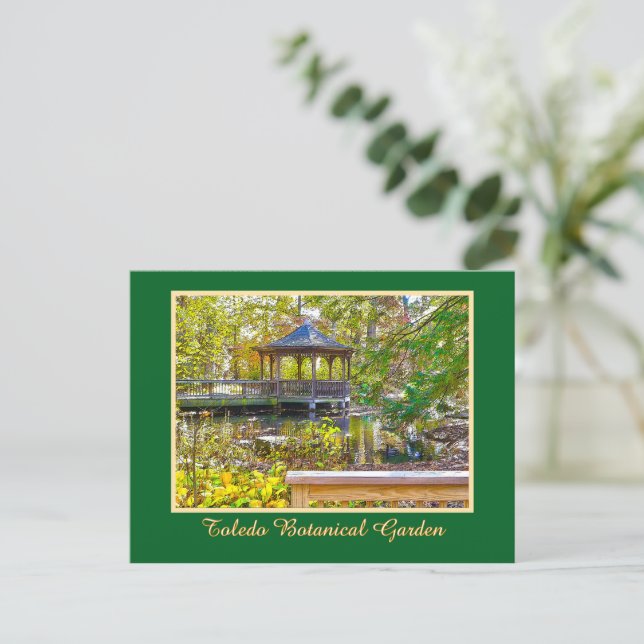 Carte Postale Jardin botanique de Tolède (Ohio) (Debout devant)