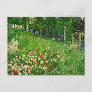 Carte Postale Jardin de Daubigny par Van Gogh