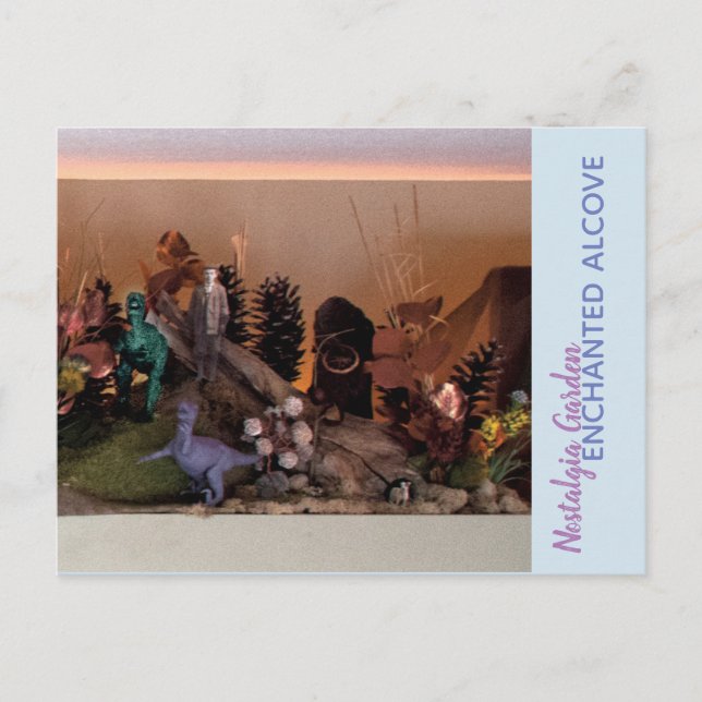 Carte Postale Jardin de la nostalgie | Alcove enchantée 503 (Devant)