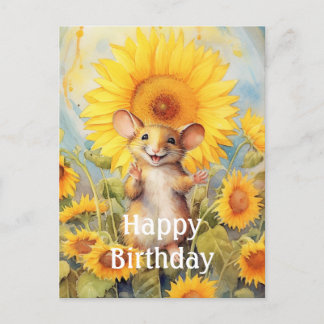 Carte Postale Jardin de tournesols 6 sur 17