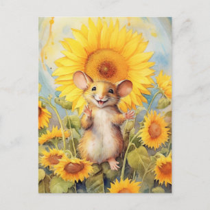 Carte Postale Jardin de Tournesols 6 sur 17