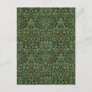 Carte Postale Jardin de William Morris - Verts