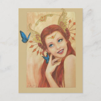 Carte postale Jardin des objets ailés