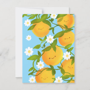 Carte Postale Jardin des Oranges d'été