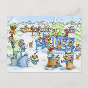 Carte postale "Jardin d'hiver"