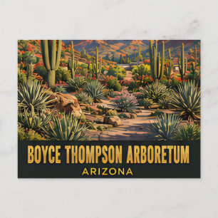 Carte Postale Jardin du désert de l'arboretum Boyce Thompson en