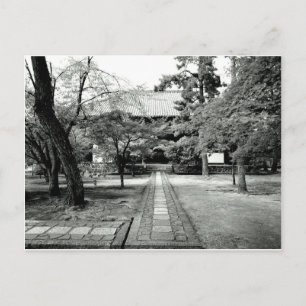 Carte Postale Jardin du temple japonais