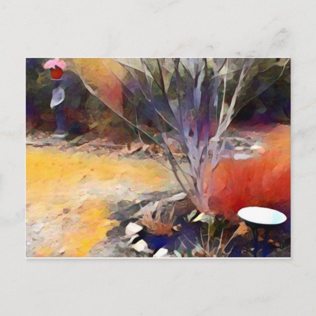 Carte Postale Jardin enchanté (Devant)