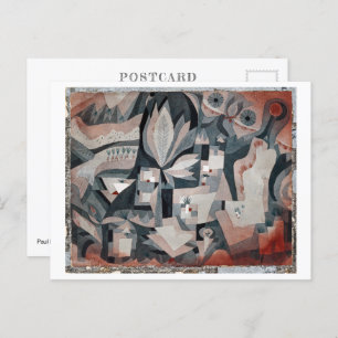 Carte Postale Jardin Glacière sec   Paul Klee