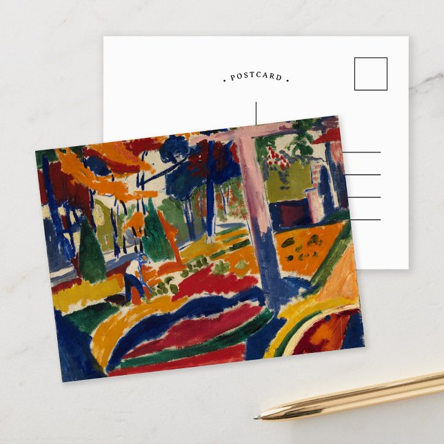 Carte Postale Jardin | Henry Lyman Saÿen (Créateur téléchargé)