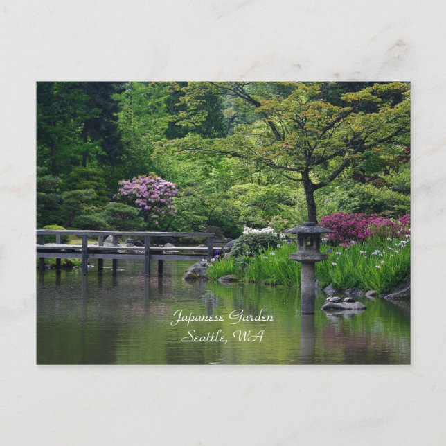 Carte postale Jardin japonais (Devant)