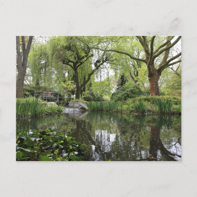 Carte Postale Jardin japonais à Leverkusen (Devant)