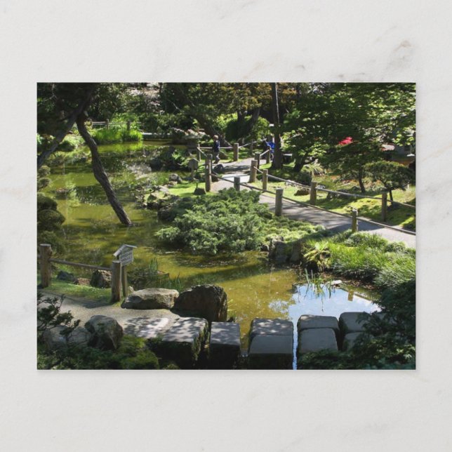 Carte Postale Jardin Japonais De Thé Dans Golden Gate Park (Devant)