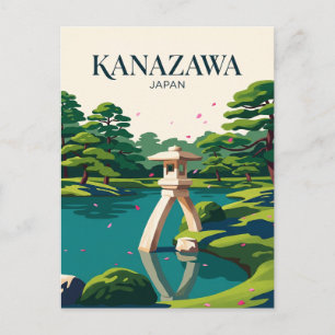 Carte Postale Jardin Kenroku-en Japon