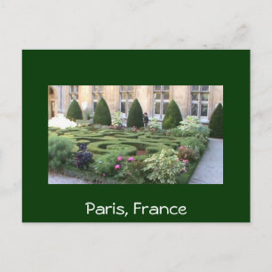Carte Postale Jardin Maze de Paris