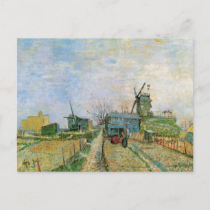 Carte Postale Jardin potager à Montmartre par Vincent van Gogh