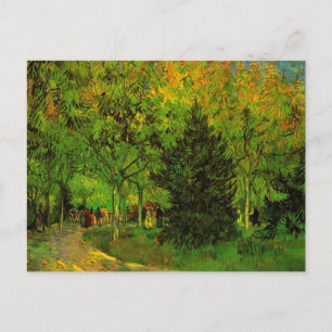 Carte Postale Jardin public Arles Van Gogh Art