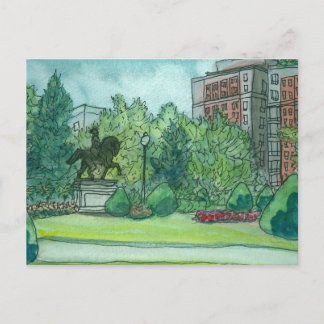 Carte Postale Jardin public de Boston