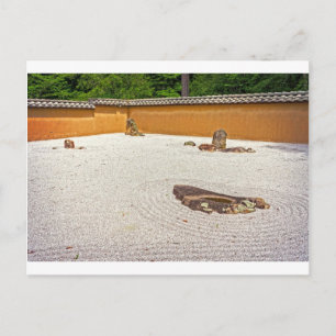 Carte Postale Jardin Rock japonais