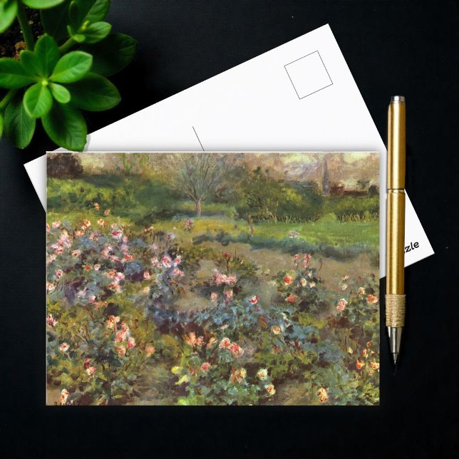 Carte Postale Jardin rose, Renoir (Créateur téléchargé)