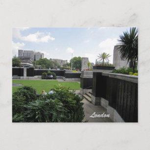 Carte postale Jardin Sunken Memorial de la Seconde