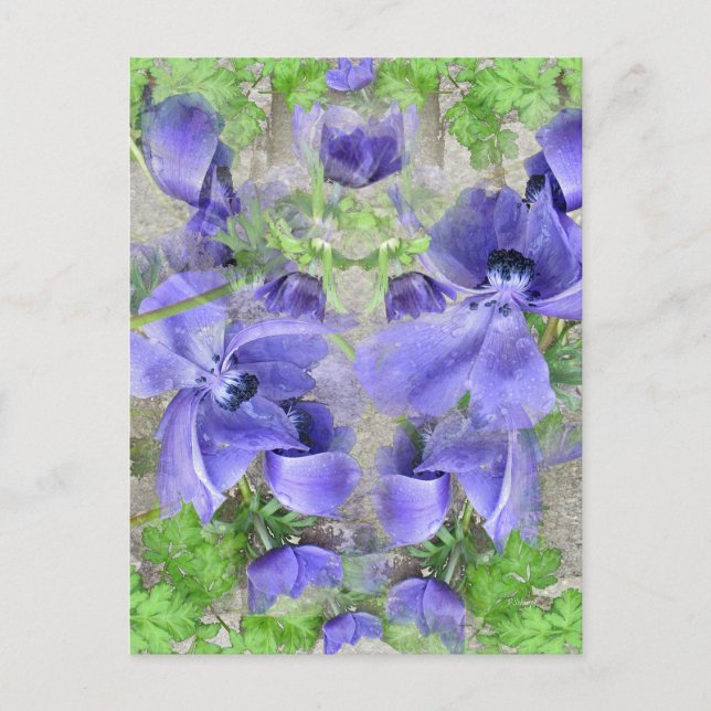 Carte Postale Jardin urbain moderne (Devant)