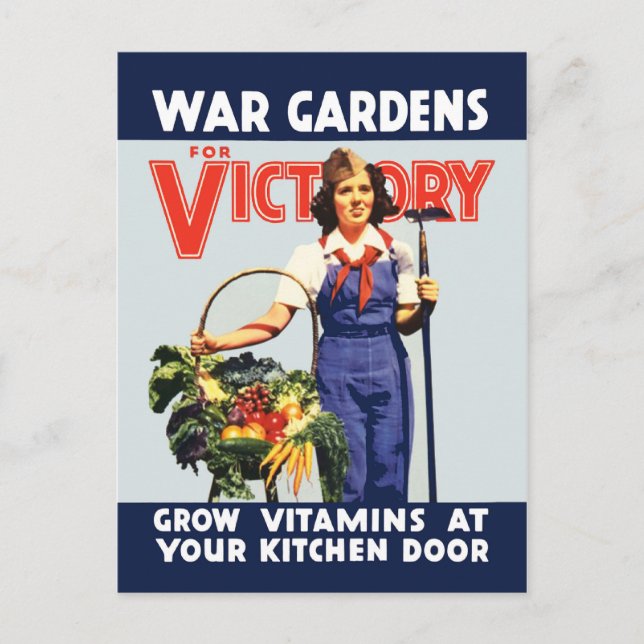 Carte Postale Jardin Victory (Devant)