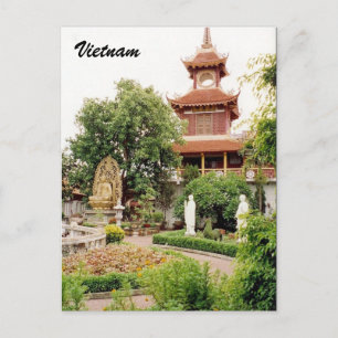 Carte Postale jardin vietnam