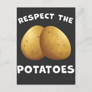 Carte Postale Jardinage Humour Respect Le jardinier de pommes de