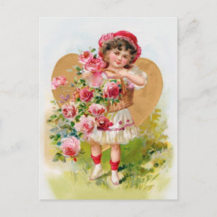 Carte Postale jardinier