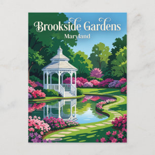 Carte Postale Jardins Brookside États-Unis