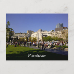 Carte Postale Jardins de Piccadilly, Manchester