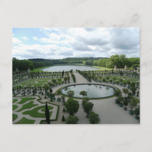 Carte Postale Jardins de Versailles Pools Orangerie France PostC