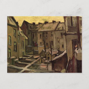 Carte Postale Jardins de vieilles maisons par Vincent van Gogh