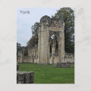 Carte Postale Jardins du Musée d'York