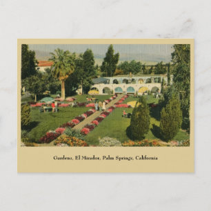 Carte Postale Jardins El Mirador Palm Springs CA