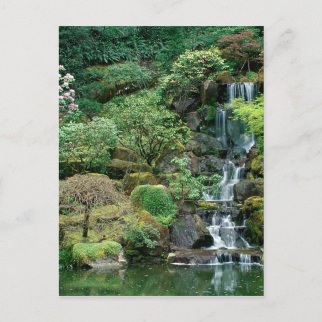 Carte Postale jardins japonais (Devant)