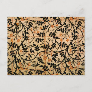 Carte Postale Jasmine trail curtain design, 1868-70