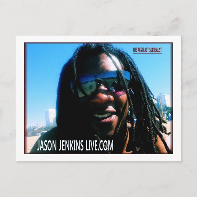 CARTE POSTALE JASON JENKINS LIVE (Devant)