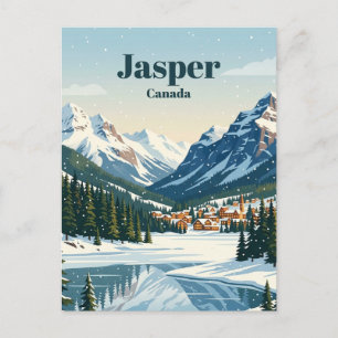Carte Postale Jasper Alberta Canada