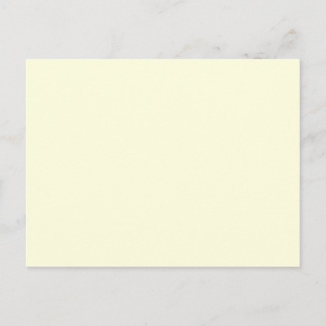 Carte Postale Jaune clair (Devant)