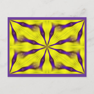 CARTE POSTALE JAUNE DAZE