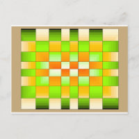 Jaune et vert du jeu d'échecs d'illusion optique