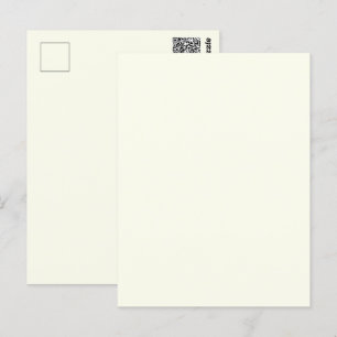 Carte Postale Jaune Pâle Douce Couleur Unie Pastel Blanc Doux
