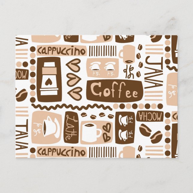 Carte Postale Java Java ! (Devant)