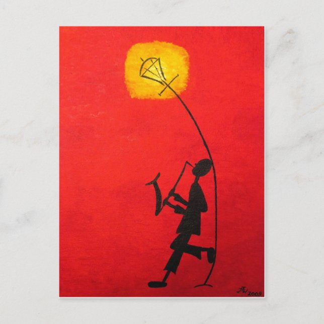 Carte Postale Jazz (Devant)